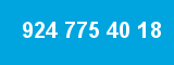 924 775 40 18